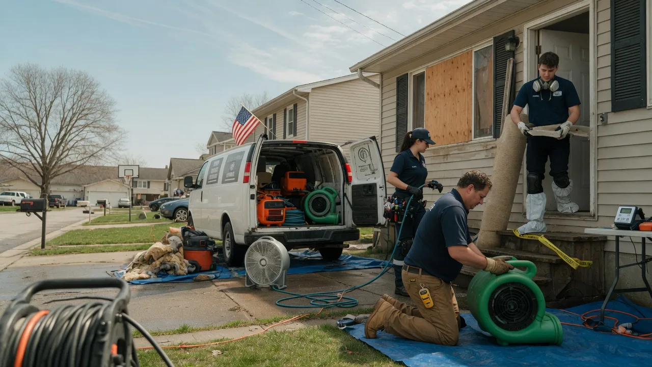 Water Damage Restoration in Rowley, IA near me